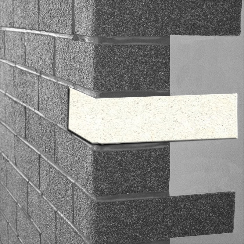 Ohebný kamenný obklad barvy bílého křemene Bílá barva vypadá velice luxusně v interiérech, ale i na fasádě nebo soklu dom a je v současné době módní trend používaný architekty a designery. Obklad lze ošetřit proti znečištění kvalitní impregnací a tím si zachová dlouhé roky atraktivní vzhled. Na tento dekor je doporučujeme použít bílé lepidlo.