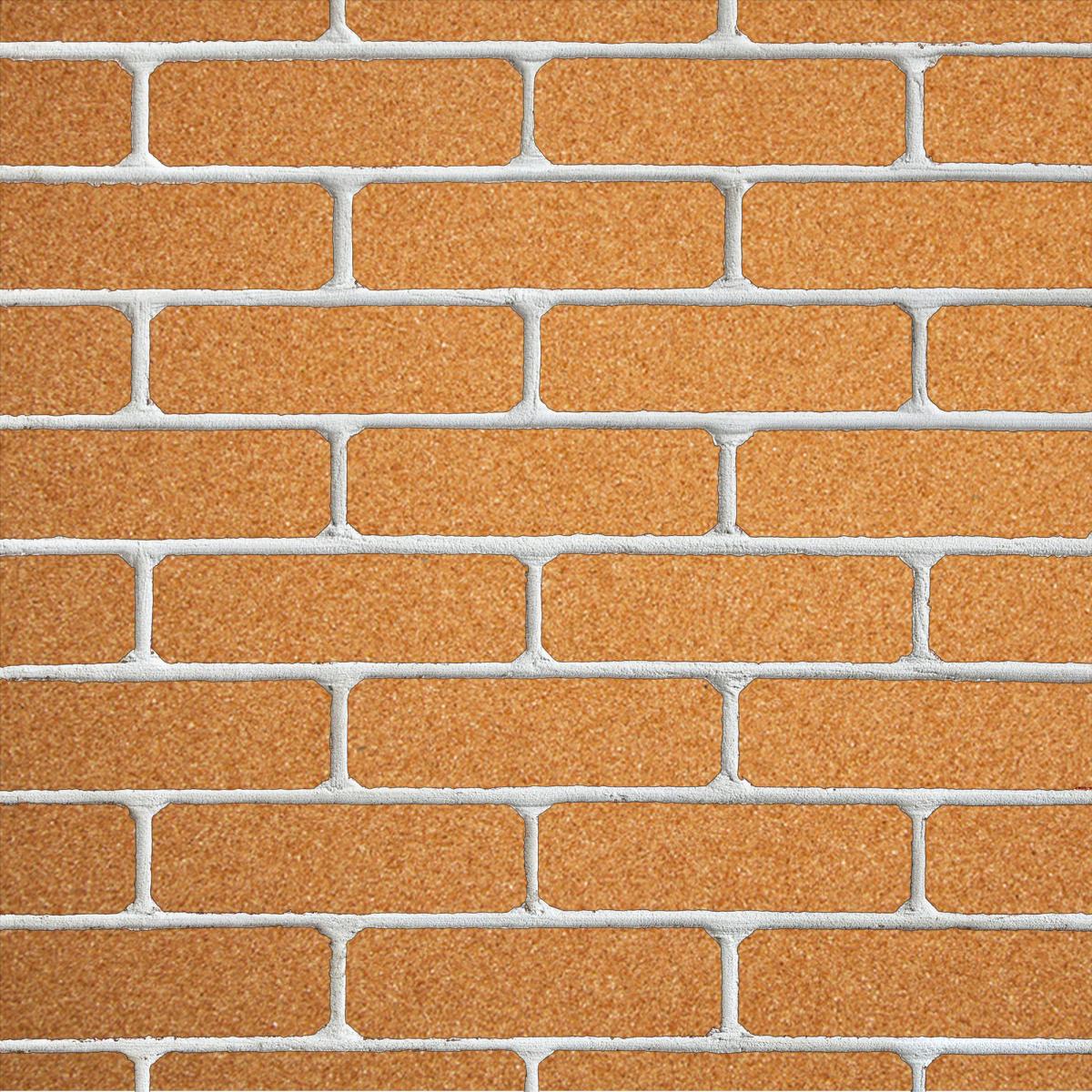 Ohebný kamenný obklad barvy tmavšího pískovce (hnědo-oranžová) připomínající dřevo (piliny).