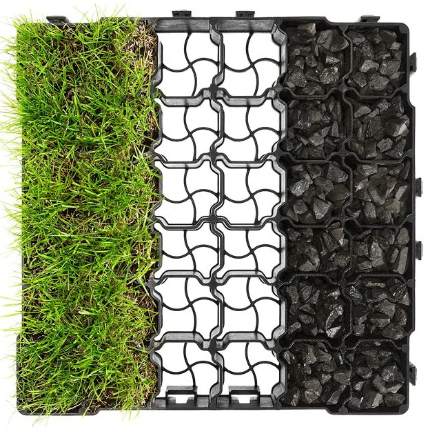 Zatrávňovací dlažba geoSYSTEM GP40 stavebniraj.cz