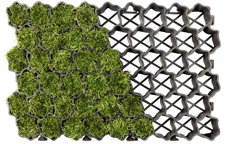 Zatravňovací dlažba geoSYSTEM SE50 MAX stavebniraj.cz