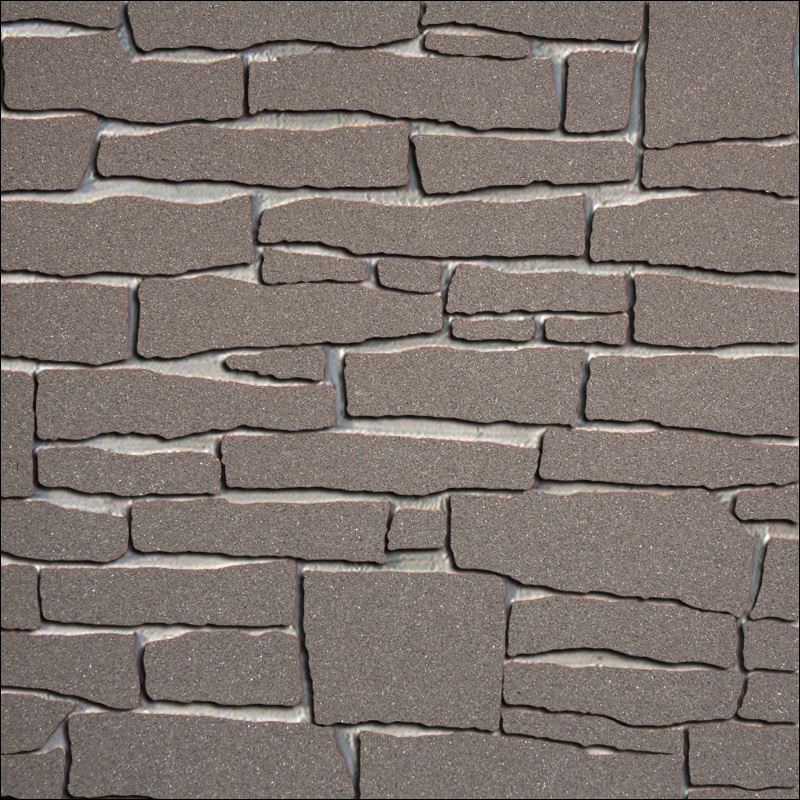 Ohebný kamenný obklad čistě šedé barvy připomínající lesklý světlý beton.