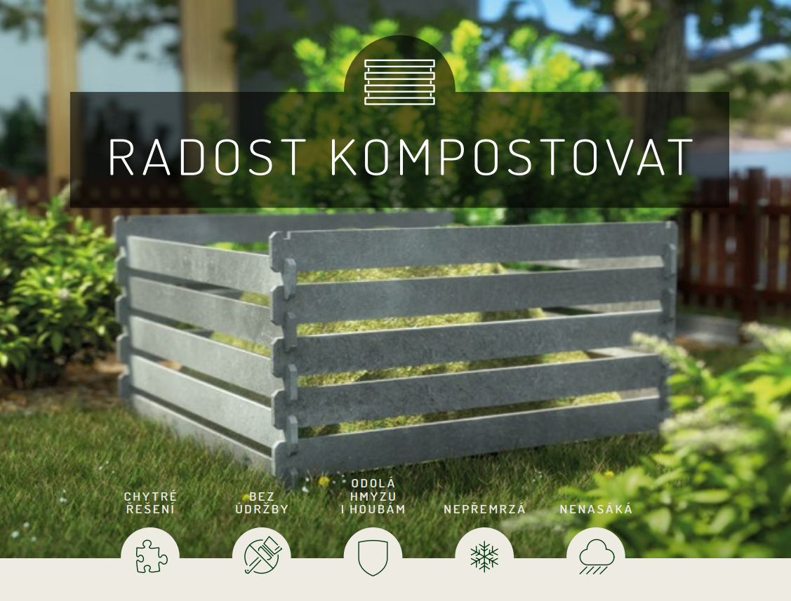plastový nastavitelný kompostér Stavební raj