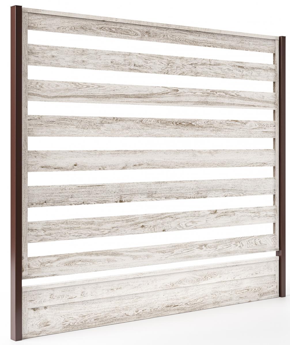 oceľový lamelový plot Breza stavebnyraj.sk