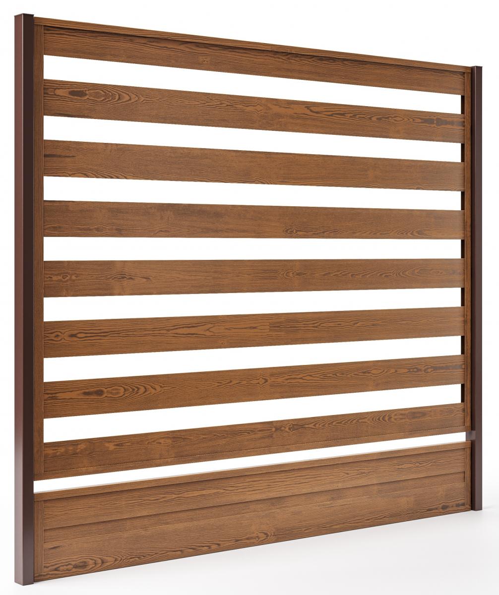 oceľové lamelové ploty Zlatý Dub