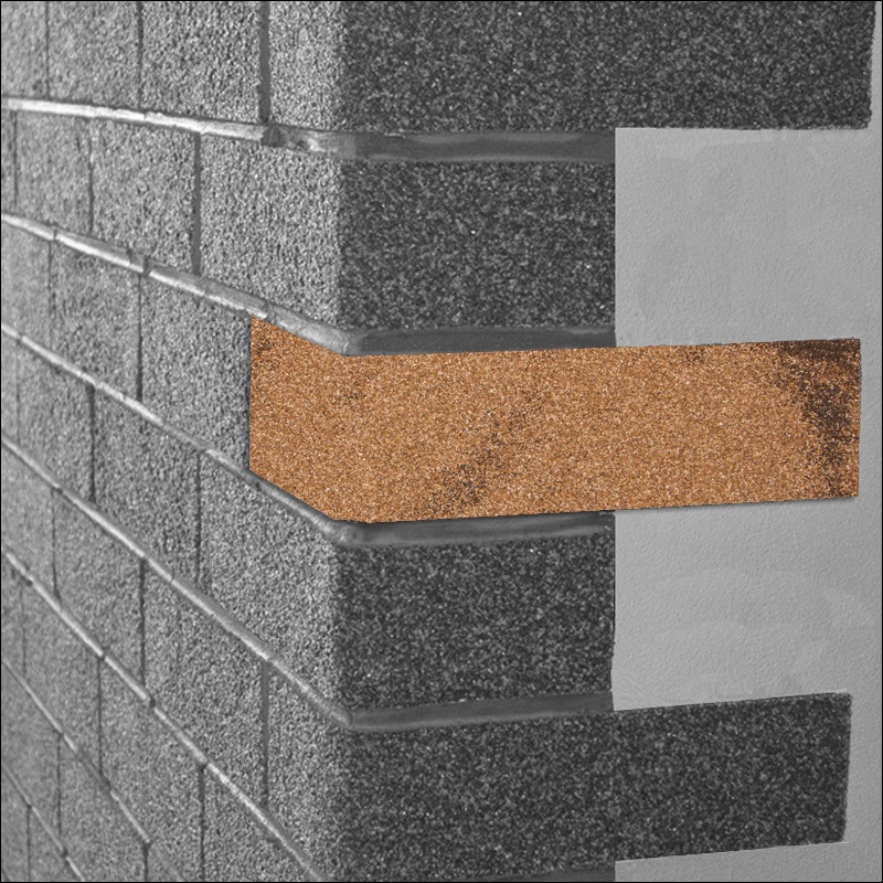 efektní obložení zdiva drobných staveb, zahradních domků, garáží