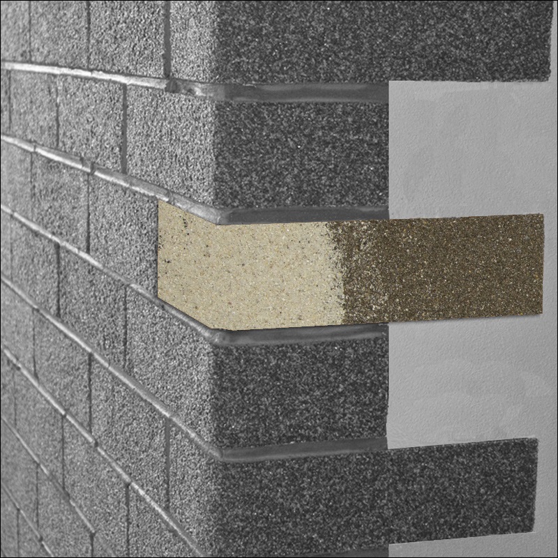 efektní obložení zdiva drobných staveb, zahradních domků, garáží