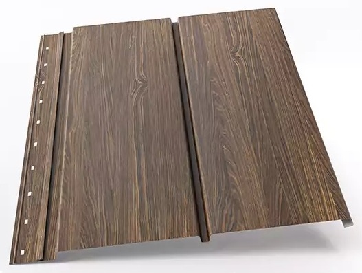 ocelový střešní podhled P4 Dark Ash Stavebniraj.cz