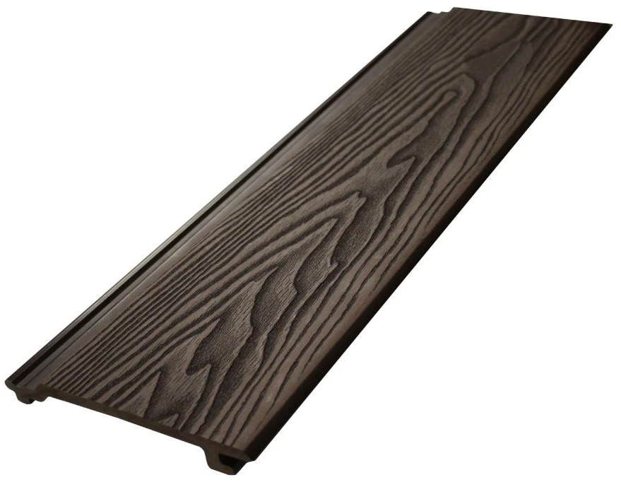 fasádni obklad WPC Tmavo hnědé dřevo Stavebniraj.cz