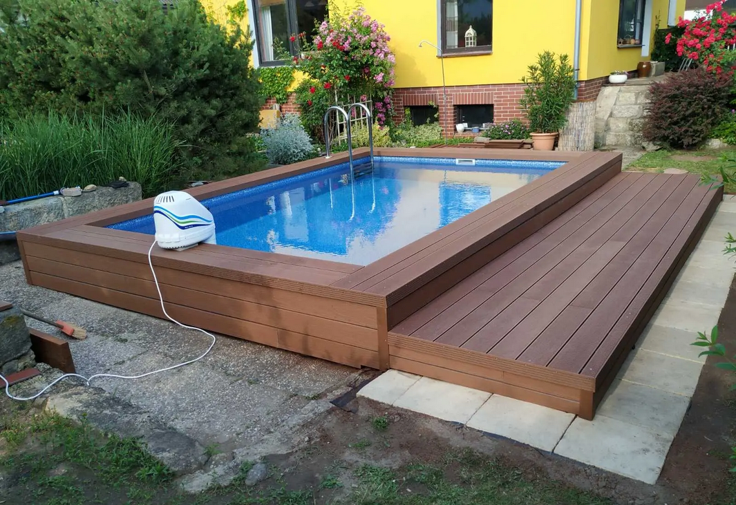 WPC terasy Brownish Red Stavební raj