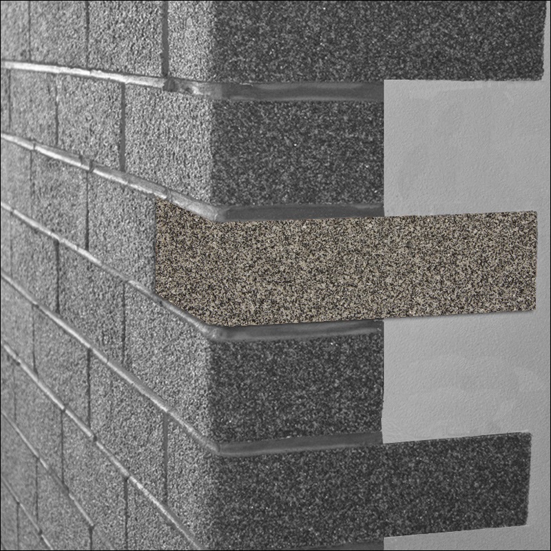 efektní obložení zdiva drobných staveb, zahradních domků, garáží