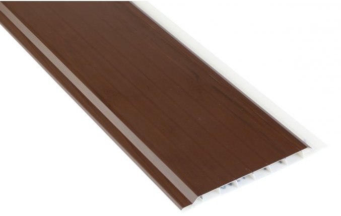 Plastová palubka 10 cm PROFI FACCIA Ořech