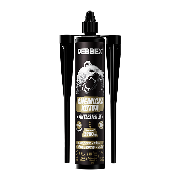 Chemická kotva VINYLESTER SF 280 ml kartuše šedá