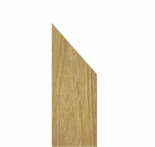 Plotovka WOODplus Ultra ukončení šikmé 80 x 15 mm Oak